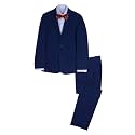 Nautica Boys' Suit Set with Jacket, Pant, Shirt and Tie
