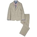 Nautica Boys' Suit Set with Jacket, Pant, Shirt and Tie