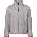 Nautica Girls' Full-Zip Fleece Jacket, Signature Logo Design, Lightweight &amp; Wind Resistant