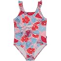 Nautica Girls One-Piece Swimsuit with UPF 50