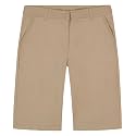 Nautica Girls School Uniform Bermuda Shorts, Pull-on Fit, Stretchy Material, Functional Pockets