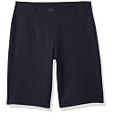 Nautica Girls School Uniform Bermuda Shorts, Pull-on Fit, Stretchy Material, Functional Pockets