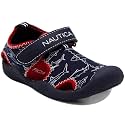Nautica Kids Water Shoes for Boys Girls Toddler Quick Dry Swim Shoes Aqua Socks Beach Pool Closed Toe Barefoot Summer Watershoes for Toddlers Size 5-12