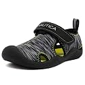 Nautica Kids Water Shoes for Boys Girls Toddler Quick Dry Swim Shoes Aqua Socks Beach Pool Closed Toe Barefoot Summer Watershoes for Toddlers Size 5-12