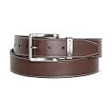 Nautica Men's Casual Leather Belt | Everyday | Classic | Pants | Jeans | Khakis | Chinos | Metal Buckle
