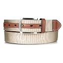 Nautica Men's Casual Leather Belt | Everyday | Classic | Pants | Jeans | Khakis | Chinos | Metal Buckle