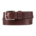 Nautica Men's Casual Leather Belt | Everyday | Classic | Pants | Jeans | Khakis | Chinos | Metal Buckle