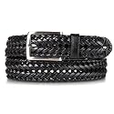 Nautica Men's Casual Leather Belt | Everyday | Classic | Pants | Jeans | Khakis | Chinos | Metal Buckle