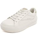 Nautica Women Fashion Sneaker Lace-Up Tennis Casual