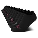 Nautica Womens No Show Liner Socks Soft Stretch Non-Slip Heel Grip, 6 Pack