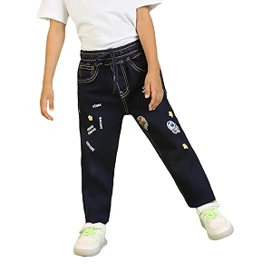 Nautinati Boys Cotton Denim Jeans with Value-Added