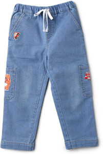 NautiNati Boys Regular Mid Rise Blue Jeans