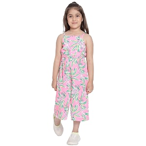 Nautinati Girls Strappy Colourful Jumpsuit Age