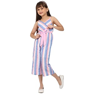 Nautinati Girls Strappy Colourful Jumpsuit Age