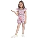 Nautinati Girls Strappy Colourful Jumpsuit Age