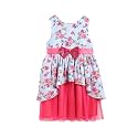 Nautinati Polyester Dress for Kids Girls Mini