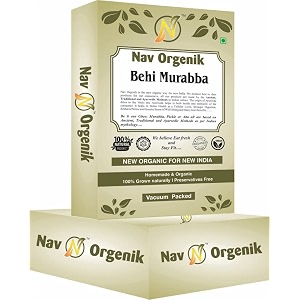 nav orgenik behi murabba vacuum packed with syrup 400 grams    safarjal quince ka murabba good for health  vacuum packed with freshness and love