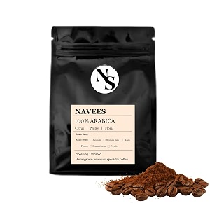 navees coffee  coarse grind for cold brew  medium dark roast  100 percent pure arabica coffee powder  freshly roasted  delivered straight from our farm  single origin  0 chicory  1 kg