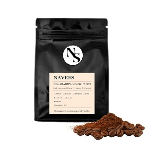 navees coffee  premium blend 70 arabica 30 robusta  medium fine grind  south indian filter coffee  freshly roasted  single origin  0 chicory  delivered straight from our farm  500 gm