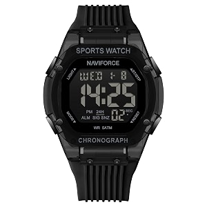 NAVIFORCE NF7113 LCD Display Multi-Function Silicone Strap