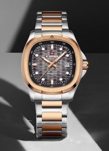 NAVIFORCE NF9240 Square Unique temperament Silver Rosegold