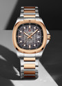 NAVIFORCE NF9240 Square Unique temperament Silver Rosegold