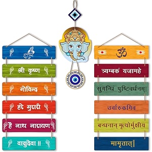 navinya decorative wooden wall hangings decor art - wall hangings home dcor - used as a wall decor items for bedroom girls gift items office kitchen living room cafe39s set of 3