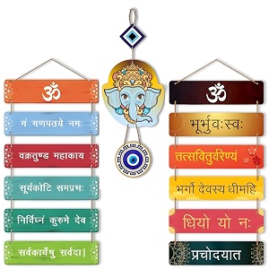 navinya wall hanging decorative items - mdf wall decoration for home - used as a home decor for living room gift items office kitchen bedroom cafe39s terrace set of 3