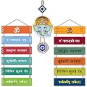 NAVINYA Wooden Decorative Items For Home- Wall Hangings For Home Décor - Used As A Wall Decor For Bedroom, Gift Items, Office, Kitchen, Living Room, Cafe's (Set Of 3)