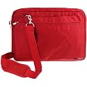 Navitech Red Water Resistant Graphics Tablet Bag - Compatible with XP-Pen Deco 01 V2 Drawing Tablet 10x6.25 Inch