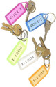 navjai 20pcs Keychain Keyrings with Name Label Split Ring Keytags Key ka challa Key Chain