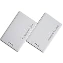 (THK-125) Set of 80 LF RFID Clamshell/Thick Smart Cards for TIME ATTENDANCE OR Access Control System Having RFID
