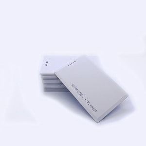 thk-125 lf rfid clamshell thick smart cards for time attendance or access control system having rfidthick cards set of 50 pcs