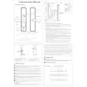 NeoRG-05 Smart Door Lock | 5-Way Unlocking | Fingerprint, WiFi Smart Life Mobile App, PIN, RFID Card and Manual Key Access for Wooden Doors