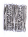 NAVMAV Metal Bangle Set