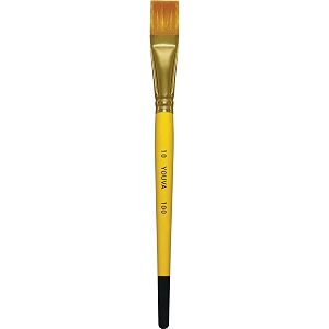 navneet youva brush synthetic flat 10 pack of 3 set of 3
