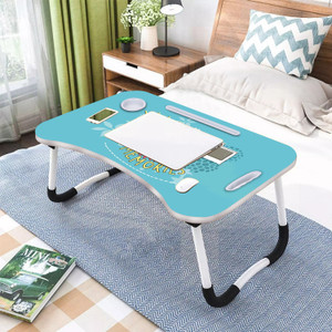 navrangi foldable multipurpose laptop table wood portable laptop table