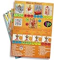 Navratri Theme Tambola Tickets | Maa Ki Sawari Housie Tambola Themed Bingo Game| Kitty Party Theme Housie Tickets | English | for Family & Friends (Set of 15 Tickets)