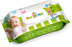 NAVRNITI UltraSoft Baby WipesPack of 172 WipesSoft