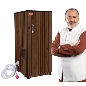 navsukh wood flour mill with vacuum cleaner grey