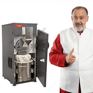 navsukh automatic domestic flour mill atta chakki aata maker ghar ghanti for home 2in1