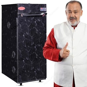 navsukh stainless steel vikrant premium flour mill with free cover gharghanti for home with stainless steel grinder  sleek strong plywood body  copper motor  energy efficient  silent operation