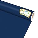 Navy Blue Bulletin Board Paper Roll Navy Blue Bulletin Board Background Paper Back to School Classroom Decoration Poster for Art Craft DIY Projects Home Office Classroom Party Supplies 17.7in x 20ft