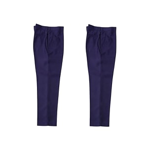 navy blue school uniform trousers pant with elastic waist pack of 2