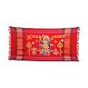 NAVYA HANDICRAFT Mahakali maa Computer Design Aari Bharat Shawl