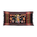 NAVYA HANDICRAFT Mahakali maa Computer Design Aari Bharat Shawl