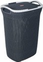 NAYASA 40 L Blue Laundry Basket Plastic