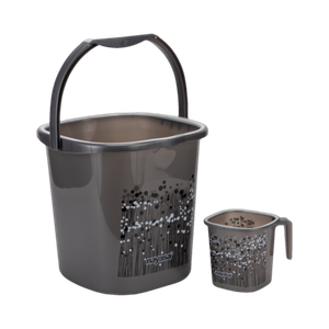 NAYASA Funk Square 2 Pcs Bathroom Set
