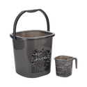NAYASA Funk Square 2 Pcs Bathroom Set