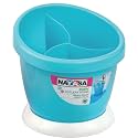 Nayasa Jerry Plastic Cutlery Stand, Blue
